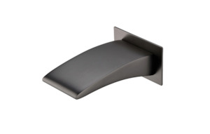 Waterfall Bath Spout - Brushed Gunmetal - SPOUT11