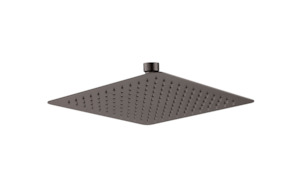 Square Shower Head 200mm - Brushed Gunmetal - SHOW10 200