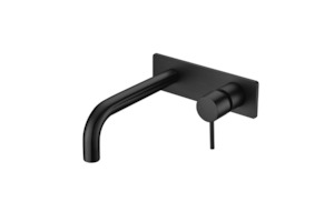 Bathroom and toilet fittings - wholesaling: Wall Spout & Mixer - Matte Black - CLAS12