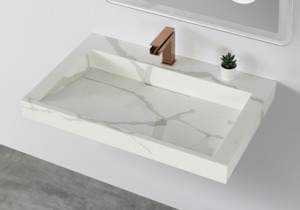 Marble Ramp Basin Wall Hung - BUVS1000