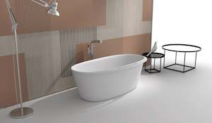 Gia Large Deep Soak Freestanding bath - 1600mm - G65195