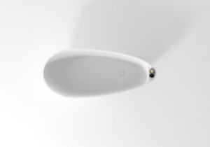 Bathroom and toilet fittings - wholesaling: Gia Unique Egg Shaped Bath - 1600mm - G65177