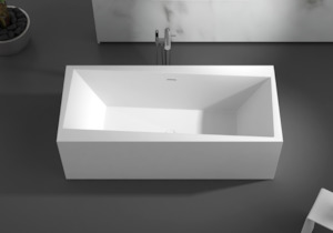 Gia Cube Shaped Bath - Perfect For Corners - 1760mm - G65112