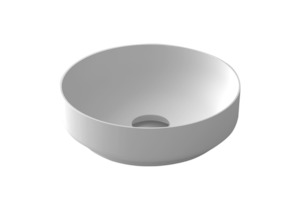 Bathroom and toilet fittings - wholesaling: Gia Solid Surface Round Basin - 400mm - G38576