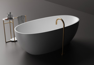 Grace Small Oval Bath - 1500mm - ST39 1500