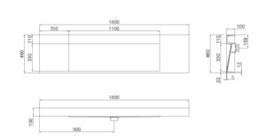 The Ramp Basin - Ramp C100-b 1800 Middle