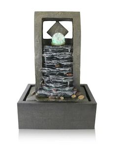 Modern Stone Slate Fountain