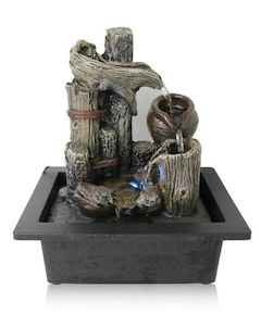 Tabletop Fountains: Posts & Pots Fountain