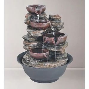 Tabletop Fountains: Rocks & Bowls Fountain