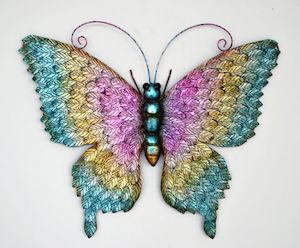 Metal Butterfly Hanger