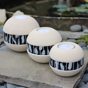 Stone & Mosaic Tealight Holders