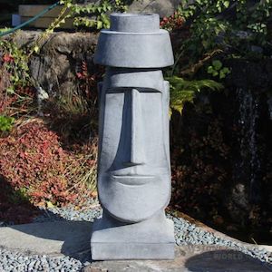 Sculptures & Statues: Easter Island Head