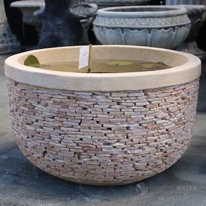 Stacked Stone Bowl