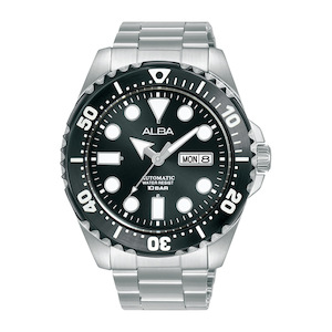 Jewellery: Alba Automatic 100m Divers Look Mens Watch – AL4485X1