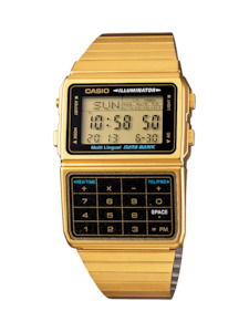 Casio Classic Databank, Calculator Digital Watch - DBC611G-1D