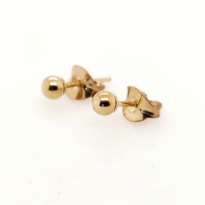 Jewellery: 3mm Ball Stud Earrings in 9ct Yellow Gold