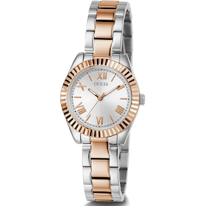 Jewellery: Guess Two Tone Mini Luna Vintage Link Watch - GW0687L3