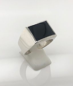 Gents Sterling Silver Ring 012