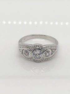 Ladies Sterling Silver Ring 005