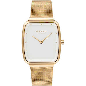 Jewellery: Obaku TERN LILLE GOLD V267LXGIMG