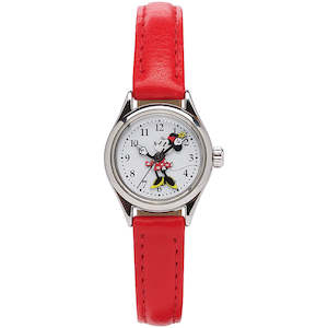 Jewellery: Disney Petitte Minnie Red Leather TA56700