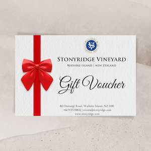 Stonyridge Vineyard E-Gift Voucher