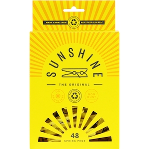 Sunshine Pegs 48 Pack