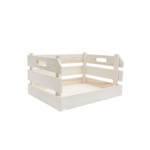 Wooden Crate White