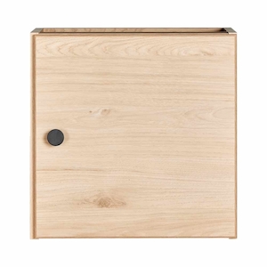 CUBX 1 Door Box Oak