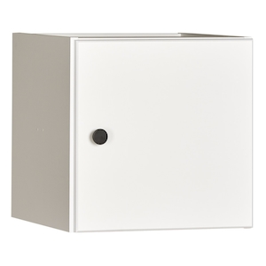 CUBX 1 Door Box White