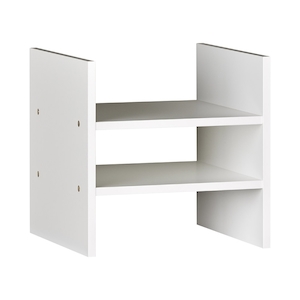 CUBX 2 Shelf Box White