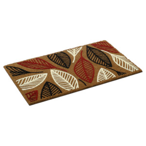 Flocked Leaf Mat Coir