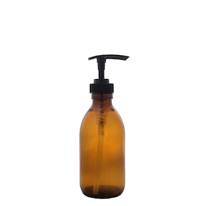 Bottle 200ml Pump Amber