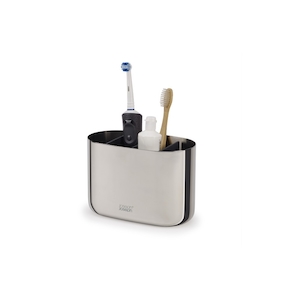 Joseph Joseph Luxe Toothbrush Caddy Large Stainless Steel