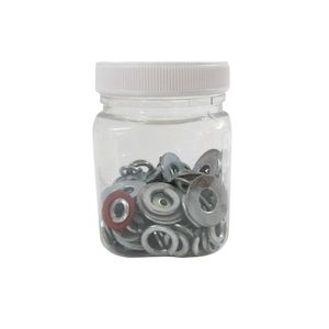 Plastic Jar 200ml Square