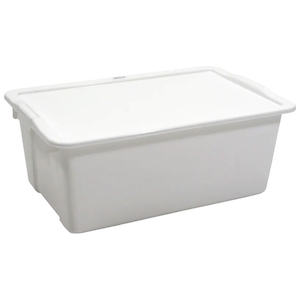 Taurus Nesta Bin 42L White & Lid