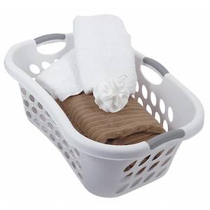 Laundry Basket 44L White