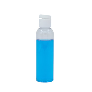 Clear Bottle 120ml with Flip Top Cap