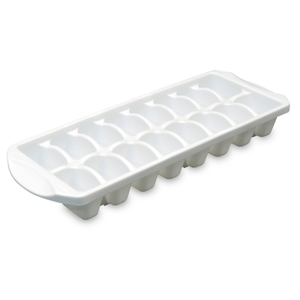 Ice Cube Tray White Stack