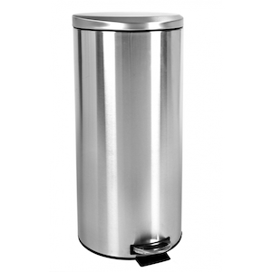 Stainless Steel Pedal Bin 30L