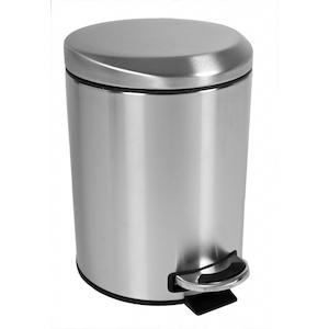 Stainless Steel Pedal Bin 5L