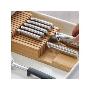 Joseph Joseph Drawerstore Bamboo 2 Tier Knife Organiser