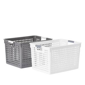 Pantry Basket Medium Grey