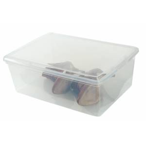 Plastic container, household: Boot Box with Lid Short