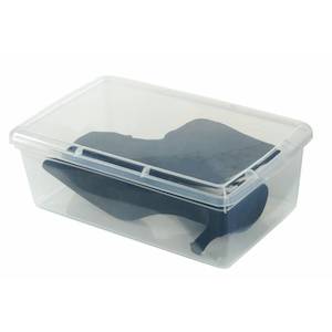 Plastic container, household: Shoe Box with Lid Ladies