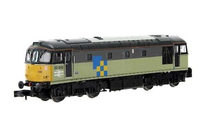 Dapol 2D-001-007 Class 33/0 Diesel Locomotive 33042 Tripe Grey Construction Sector N Gauge