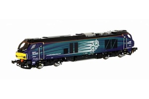 Dapol 2D-022-011 Class 68 Locomotive 68034 DRS Compass N Gauge