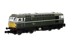 Toy: Dapol 2D-028-002 Class 26 Locomotive D5310 BR Green SYP (Preserved) N Gauge