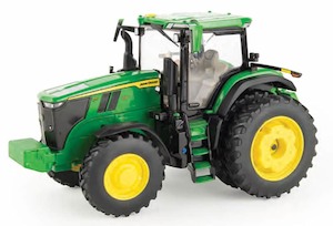 ERTL 45723 John Deere 7R 330 Row Crop Tractor, Prestige Collection, w/Rear Duals, 1/32 scale