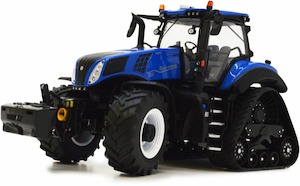 MarGe Models 2103 New Holland T8.435 Genesis Smarttrax Blue Tractor